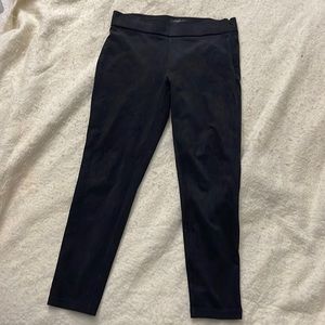 Faux suede leggings